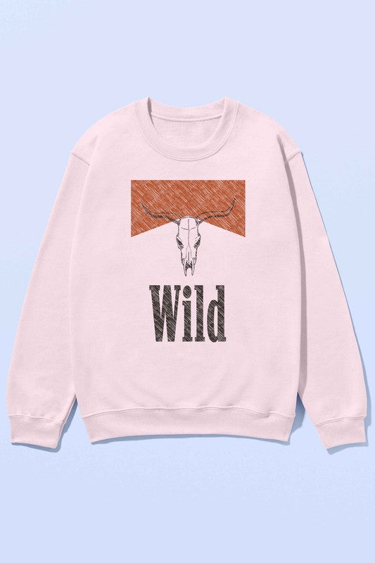 Wild Western Country Oversized Sweatshirt