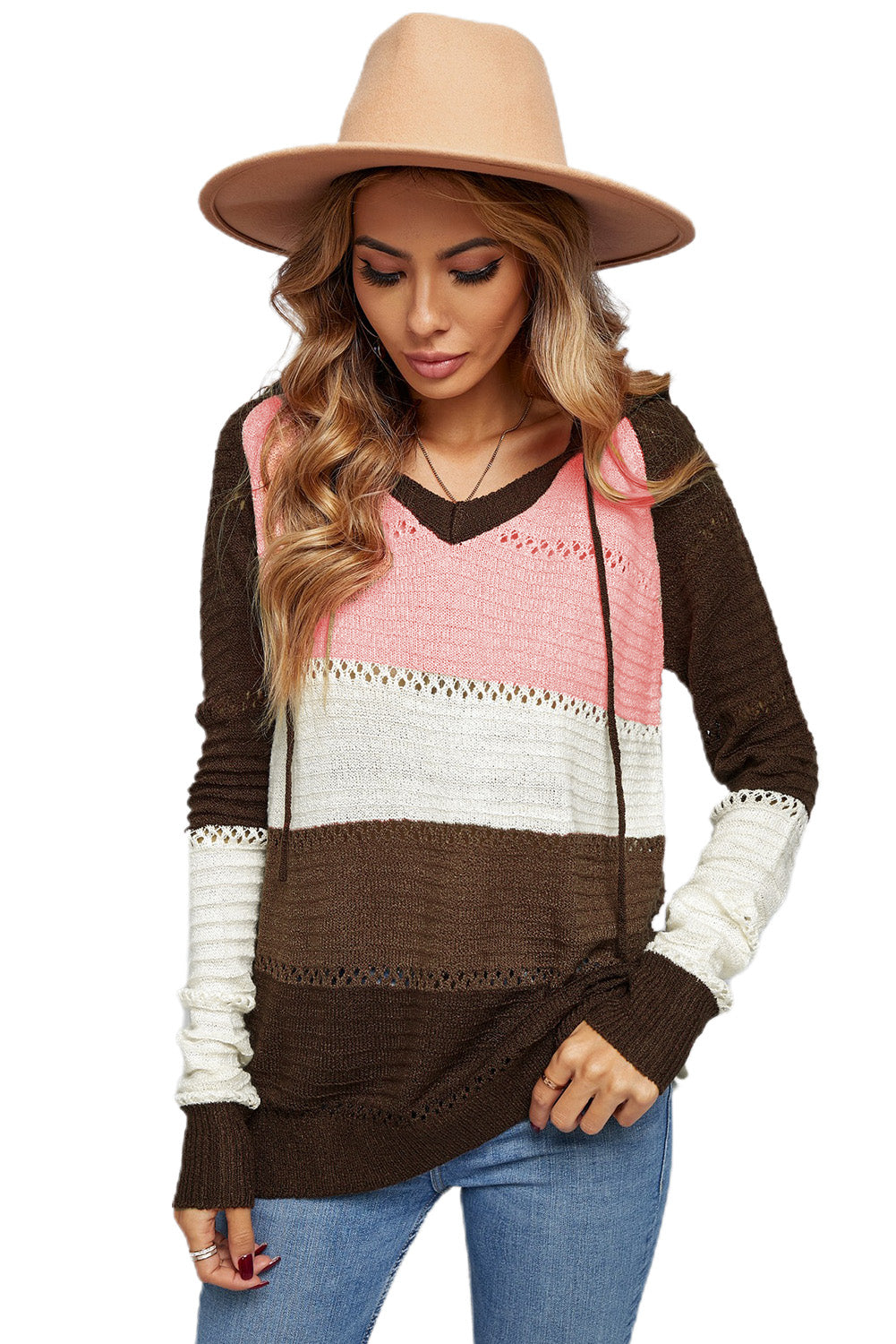 Beach Bonfire Knitted Hoodie